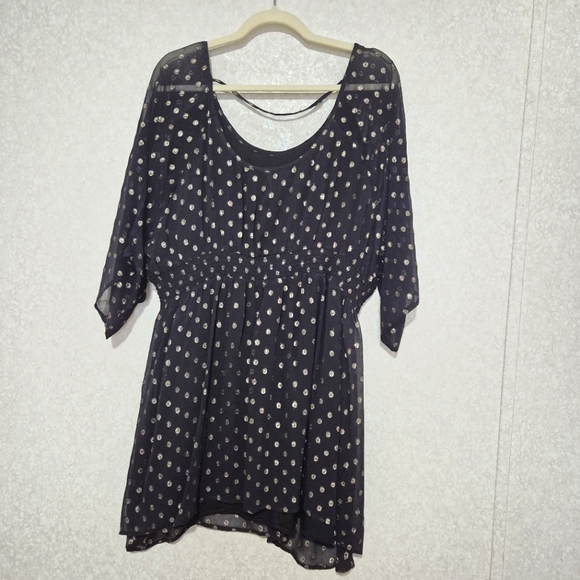 Shyanne Black Asymmetrical Embellished Mini Dress...SIZE:XL - Picture 14 of 16